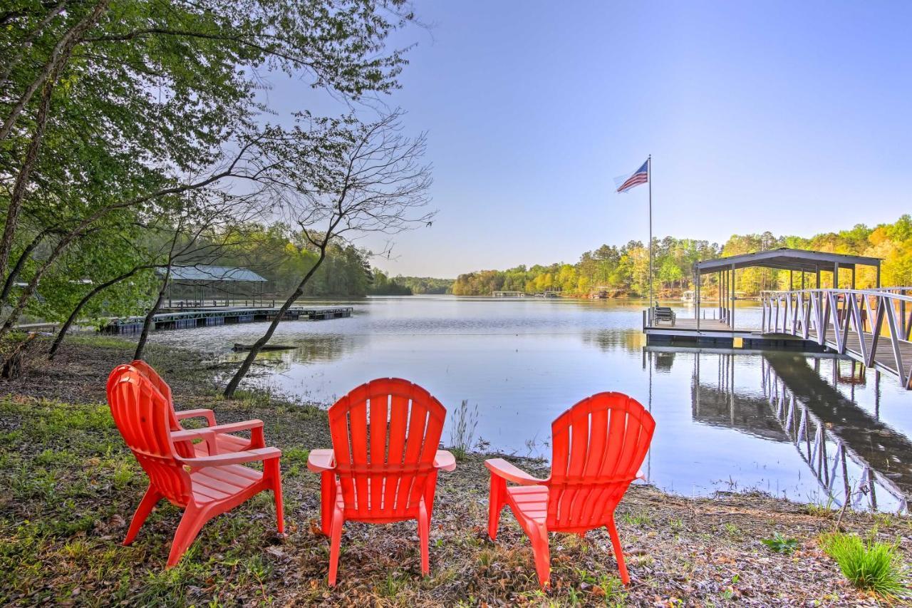 Lakefront South Carolina Abode With Deck And Boat Dock Fair Play Esterno foto