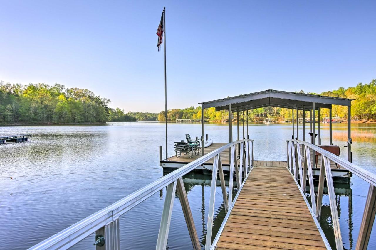Lakefront South Carolina Abode With Deck And Boat Dock Fair Play Esterno foto